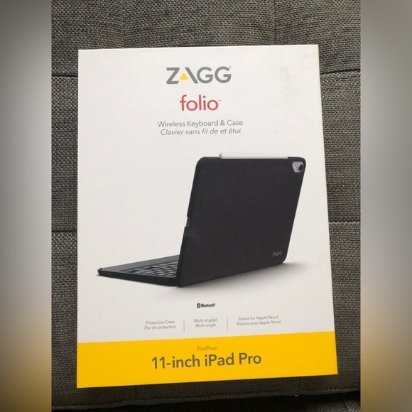 ZAGG Other - BNIB ZAGG Folio Wireless Keyboard & Case for iPad Pro - Black